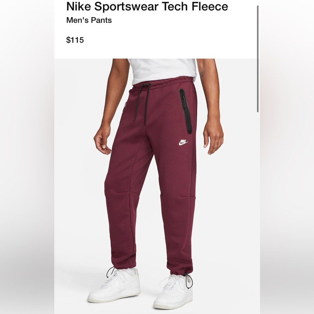 New Nike tech pants- size large with tags